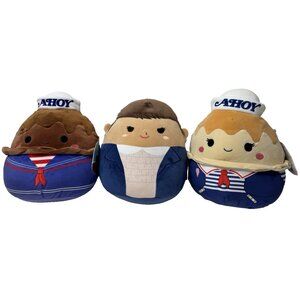 Squishmallows 10” Stranger Things Plush Eleven USS Butterscotch Lot of 3 NWT